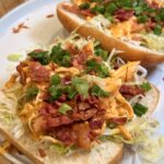Buffalo Ranch Chicken Sandwiches on a plate