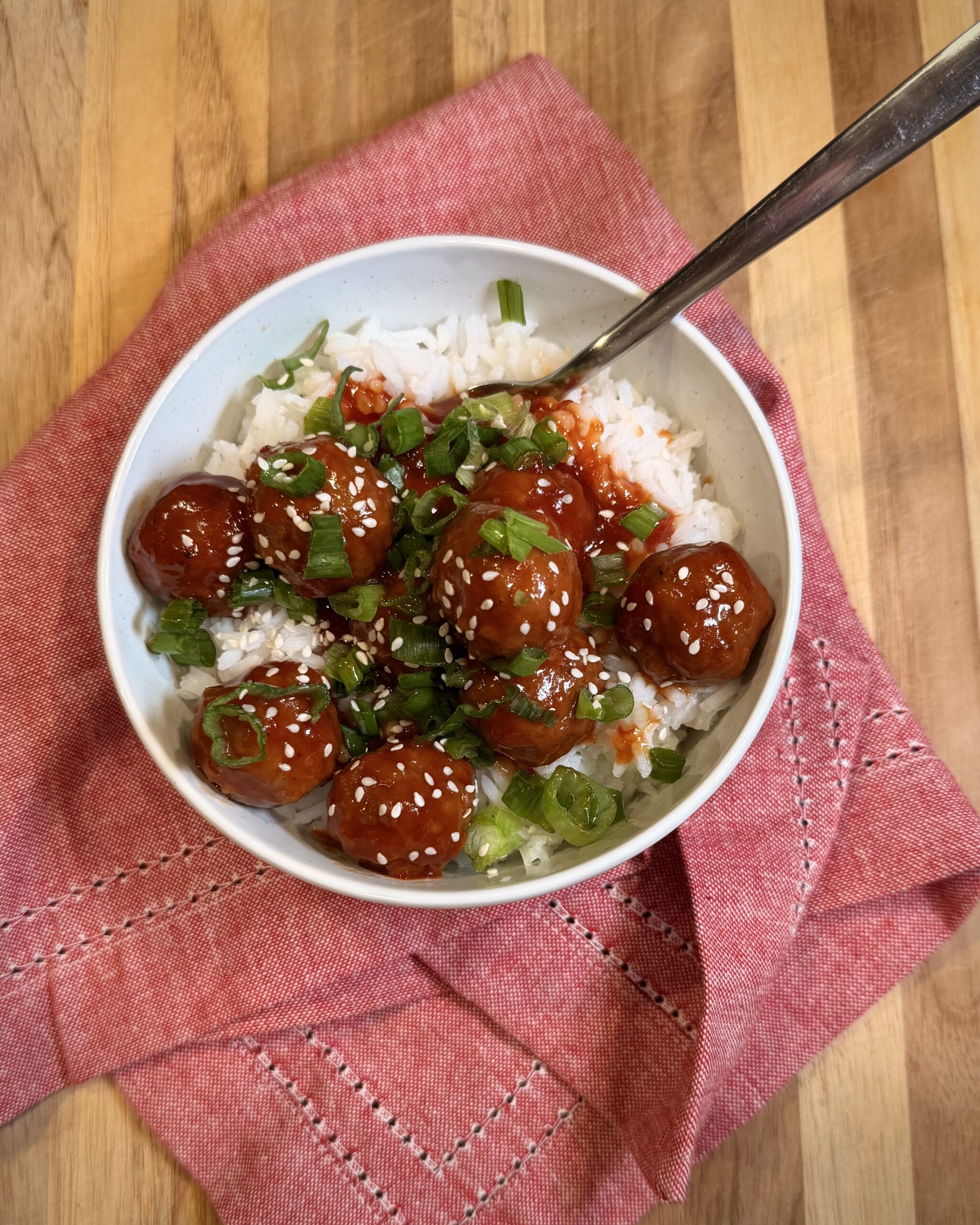Honey Garlic Crockpot Meatballs-image