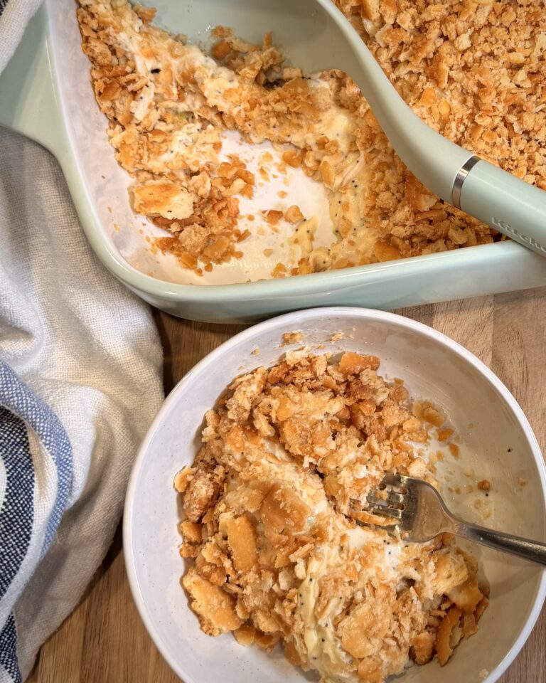 Poppyseed chicken casserole