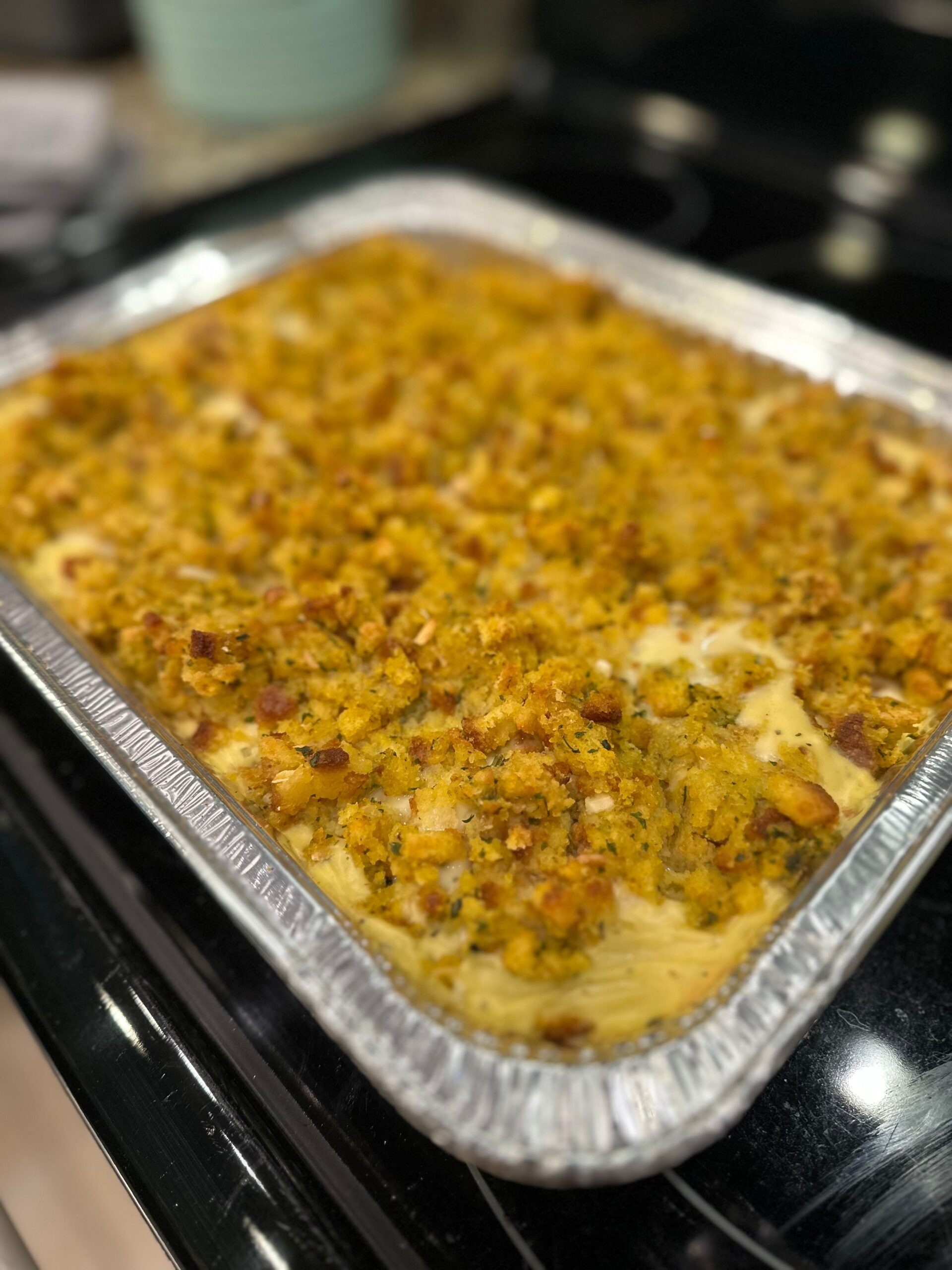 Casserole in dish